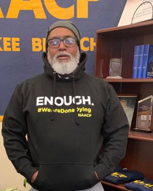 NAACP ‘ENOUGH. WE ARE DONE DYING’ SWEATSHIRT